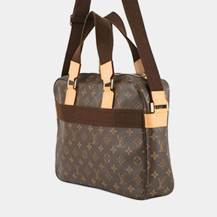 Pre Owned Louis Vuitton Brown Monogram Sac Bosphore