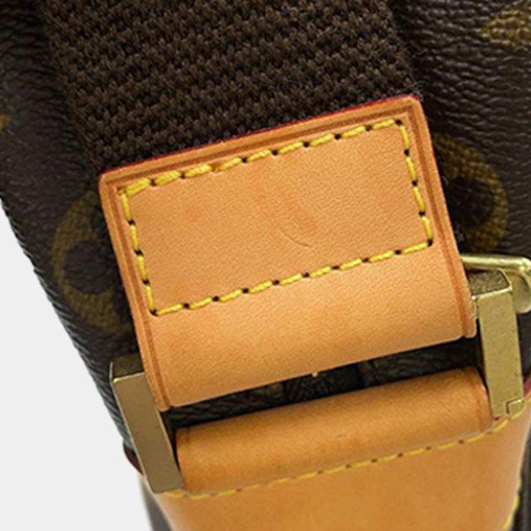 Pre Owned Louis Vuitton Brown Monogram Sac Bosphore