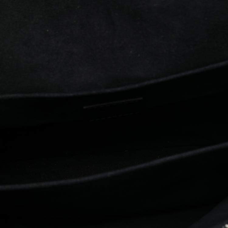 Pre Owned Louis Vuitton Black Monogram Jacquard Since 1854 Pochette Metis