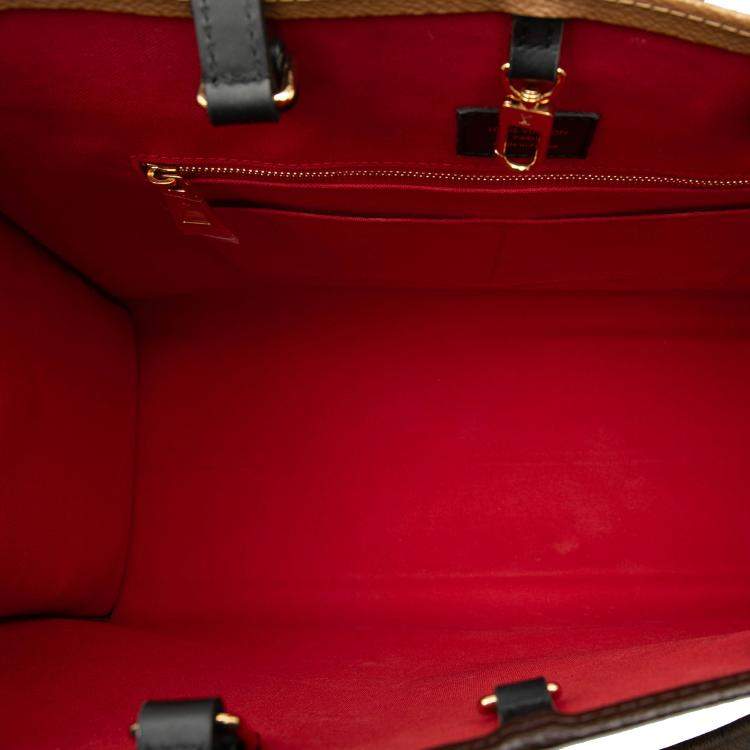 Pre Owned Louis Vuitton Brown Monogram Reverse Giant OnTheGo GM