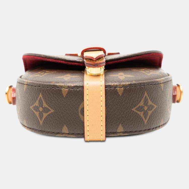 مملوكة مسبقًا Louis Vuitton Brown Monogram Micro Chantilly