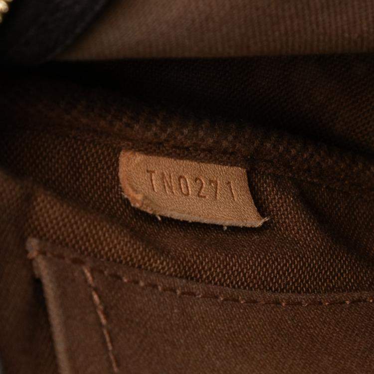 Pre Owned Louis Vuitton Brown Monogram Multi Pochette Accessoires