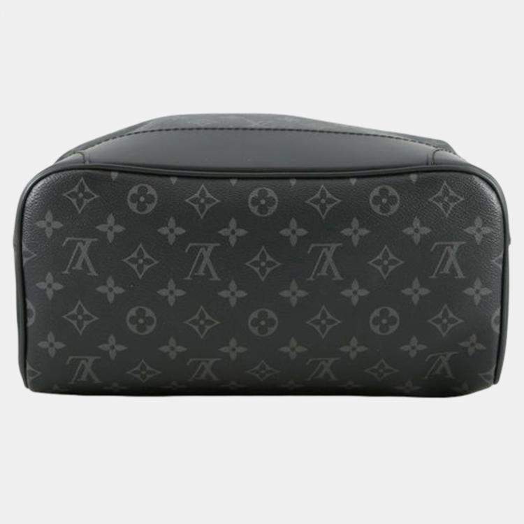 Pre Owned Louis Vuitton Black Monogram Eclipse Steamer