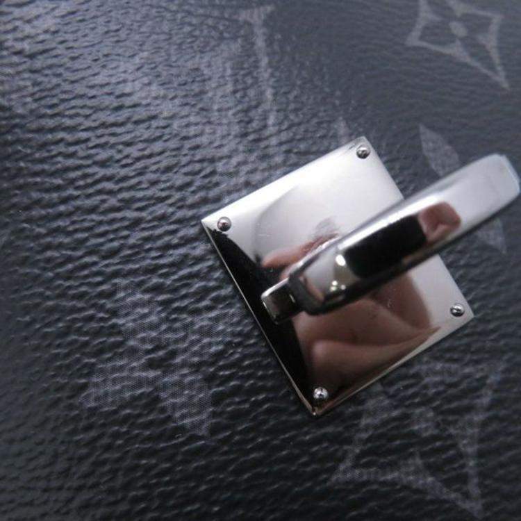 Pre Owned Louis Vuitton Black Monogram Eclipse Steamer