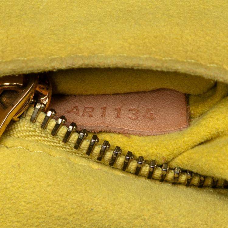 Pre Owned Louis Vuitton Brown Yellow Monogram Eden PM
