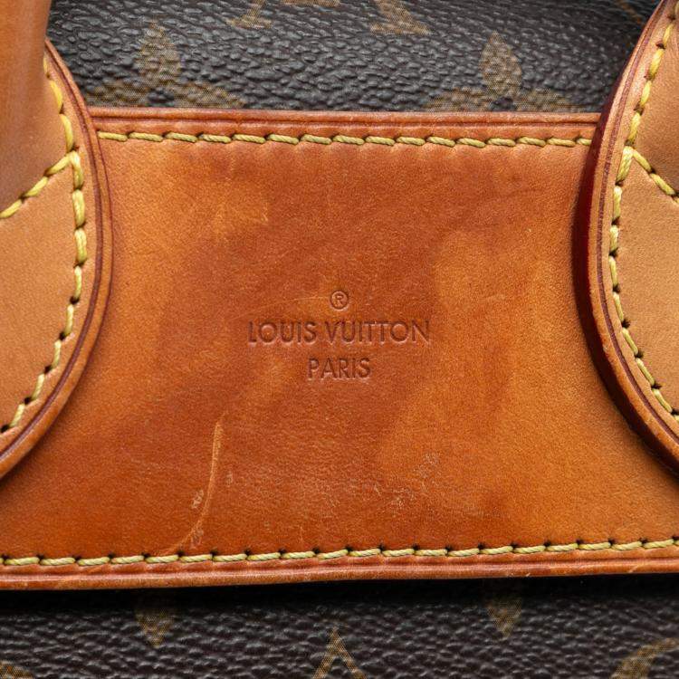Pre Owned Louis Vuitton Brown Yellow Monogram Eden PM
