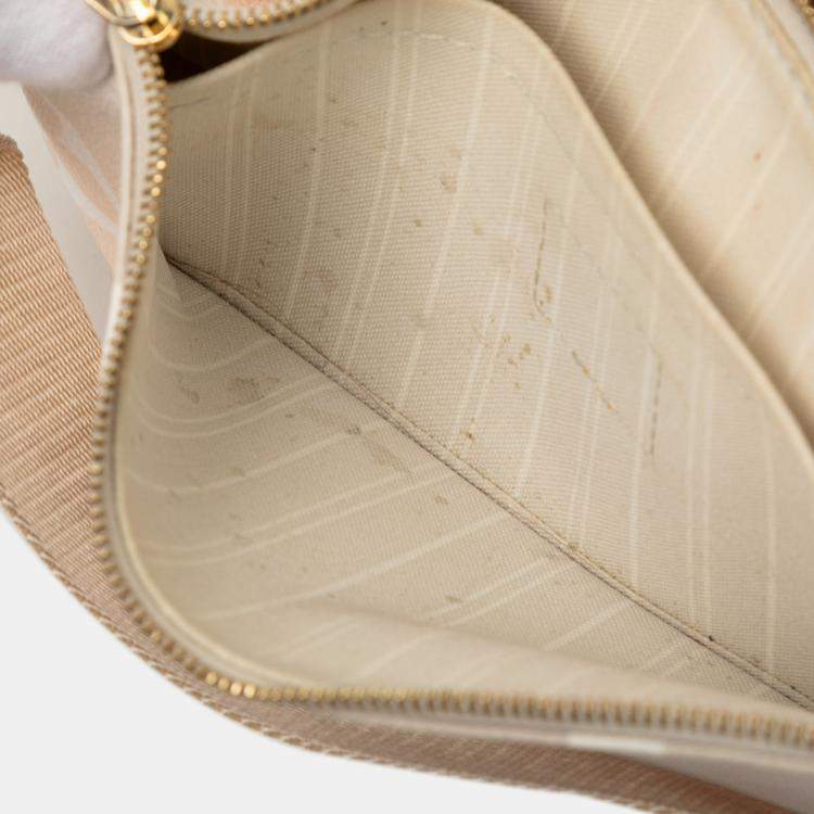 Pre Owned Louis Vuitton Brown Monogram Giant By The Pool Multi Pochette Accessoires