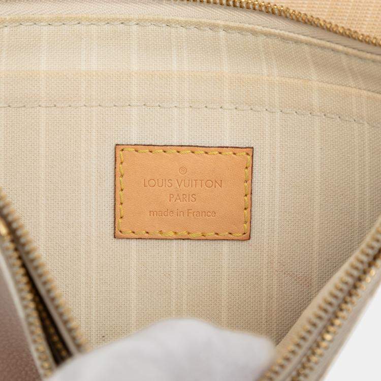 Pre Owned Louis Vuitton Brown Monogram Giant By The Pool Multi Pochette Accessoires