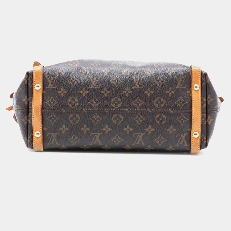 Pre Owned Louis Vuitton Brown Monogram Tuileries