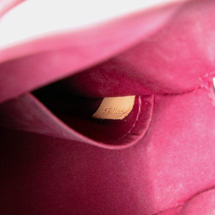 مملوكة مسبقًا Louis Vuitton Red Monogram Vernis Pasadena