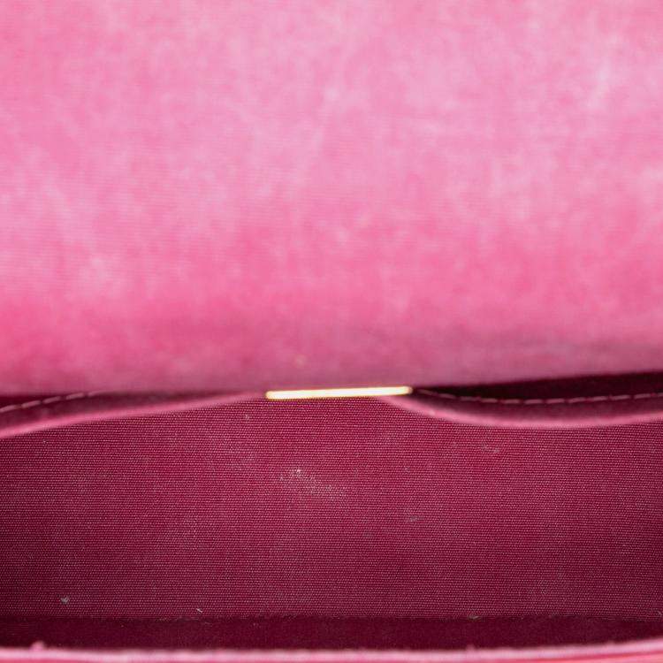 مملوكة مسبقًا Louis Vuitton Red Monogram Vernis Pasadena