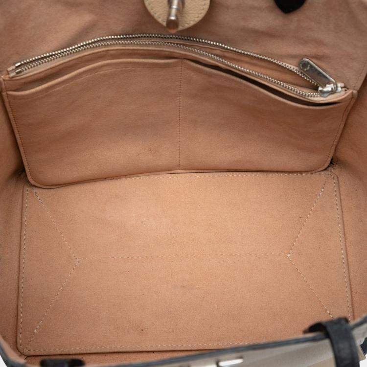 مملوكة مسبقًا Louis Vuitton Brown LockMe Cabas