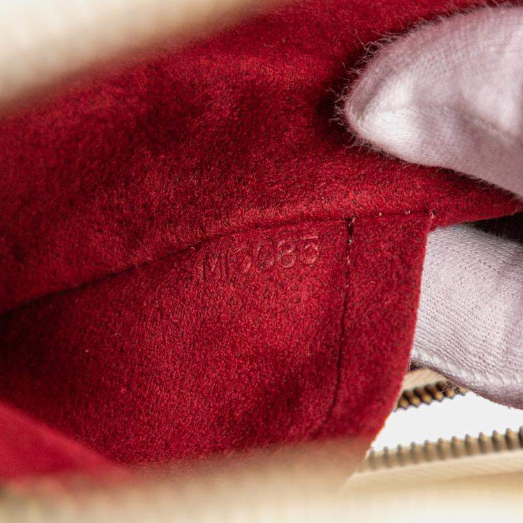 مملوكة مسبقًا Louis Vuitton White Monogram Multicolore Trouville