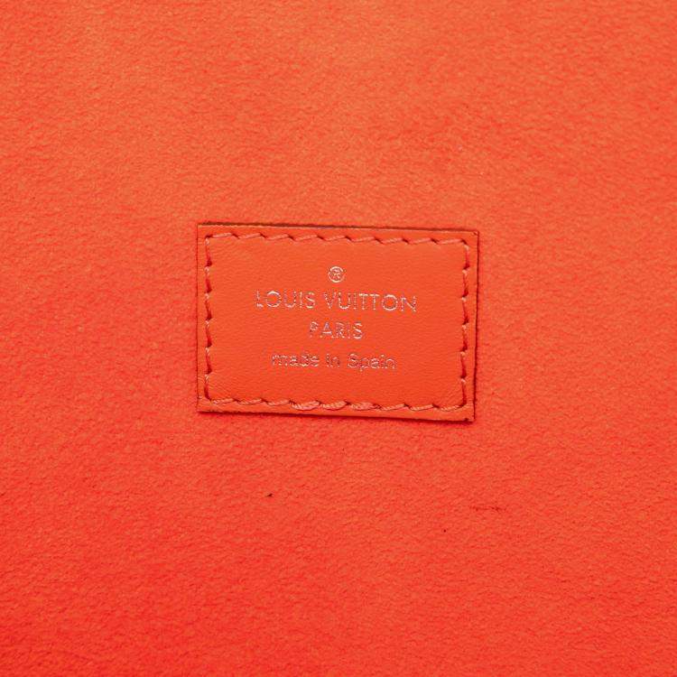 مملوكة مسبقًا Louis Vuitton Orange Epi Neverfull MM