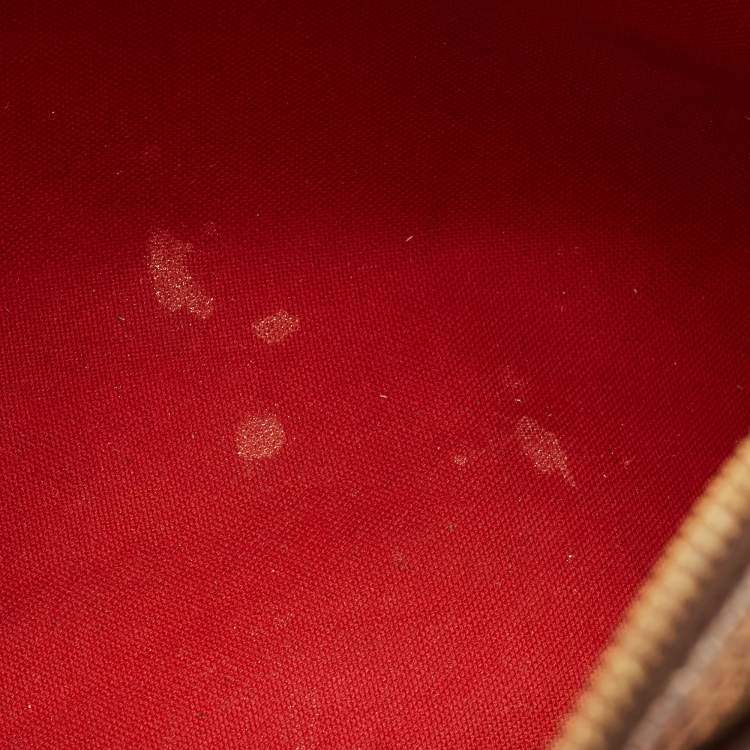 Pre Owned Louis Vuitton Speedy 25 Damier Ebene Canvas Bag