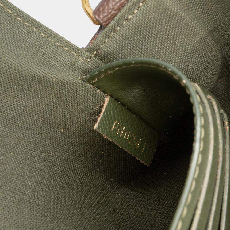 Pre Owned Louis Vuitton Brown Monogram Felicie Strap And Go