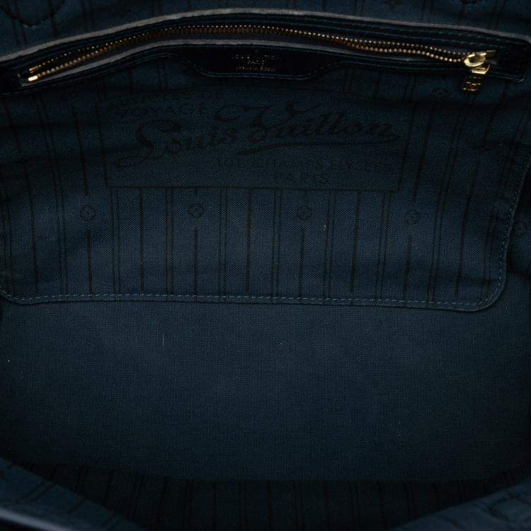 Pre Owned Louis Vuitton Monogram Idylle Neverfull MM