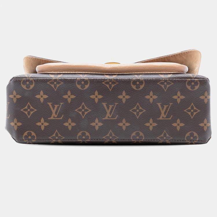 Pre Owned Louis Vuitton Brown Monogram Marignan