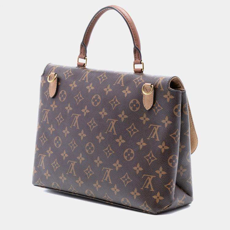Pre Owned Louis Vuitton Brown Monogram Marignan