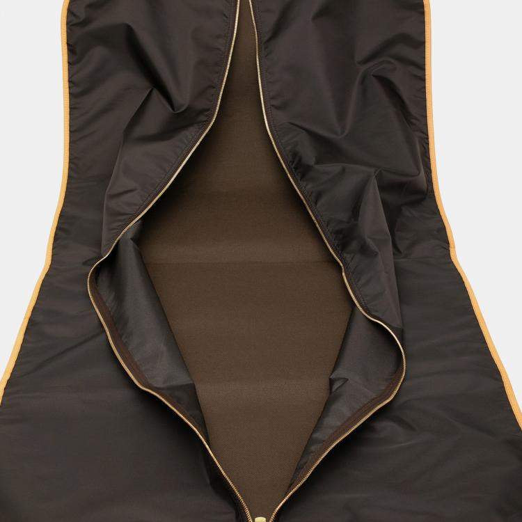 Pre Owned Louis Vuitton Brown Monogram Housse Porte Habits Garment Cover