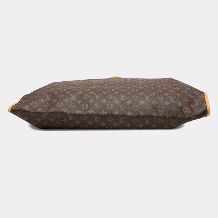 Pre Owned Louis Vuitton Brown Monogram Housse Porte Habits Garment Cover
