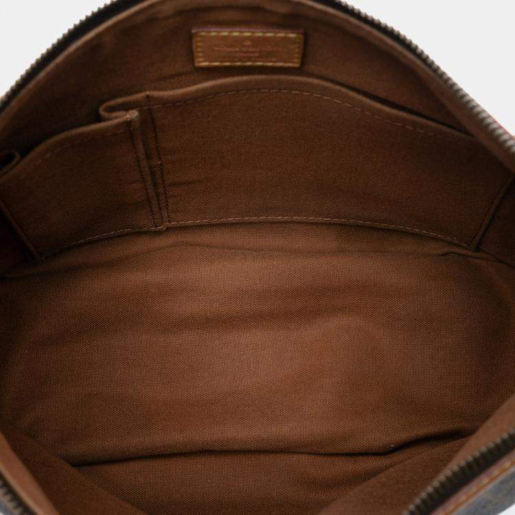 Pre Owned Louis Vuitton Brown Monogram Tulum PM