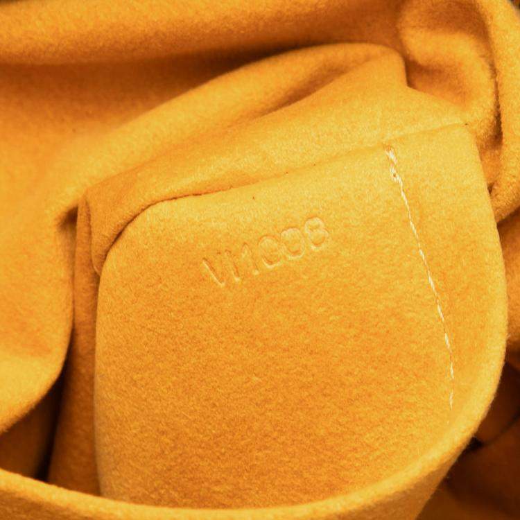 Pre Owned Louis Vuitton Black Monogram Denim Neo Cabby MM