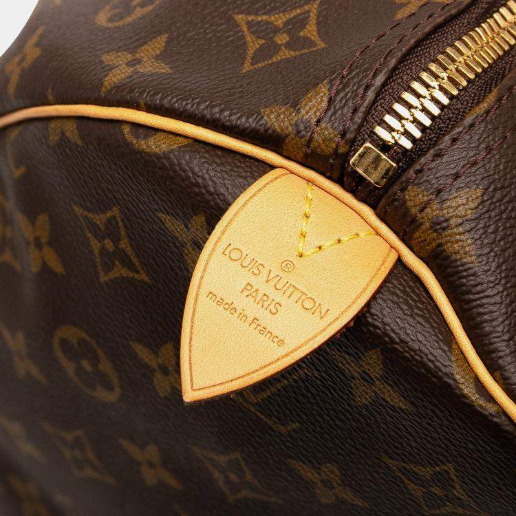Pre Owned Louis Vuitton Brown Monogram Keepall 60