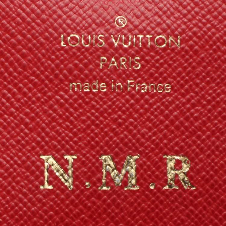 مملوكة مسبقًا Louis Vuitton Emilie Damier Ebene Canvas Long Wallet