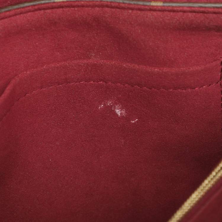 Pre Owned Louis Vuitton Pallas Aurore Monogram Canvas and Leather Chain Bag