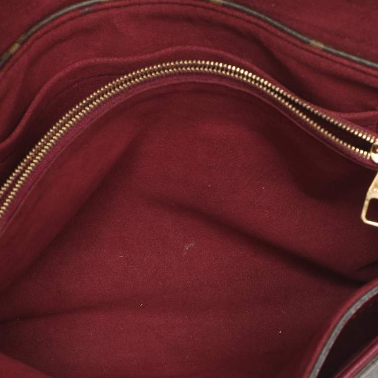 Pre Owned Louis Vuitton Pallas Aurore Monogram Canvas and Leather Chain Bag