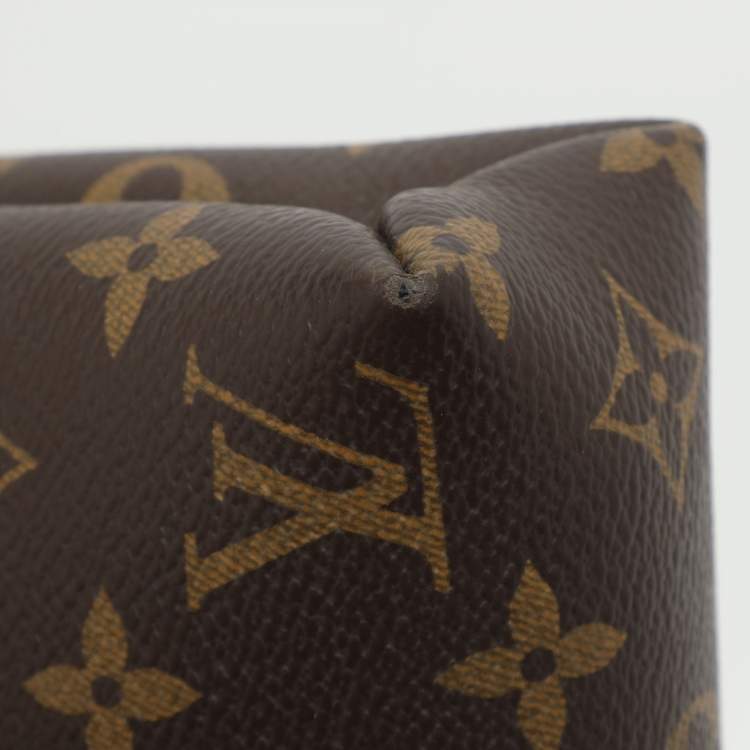 Pre Owned Louis Vuitton Pallas Aurore Monogram Canvas and Leather Chain Bag