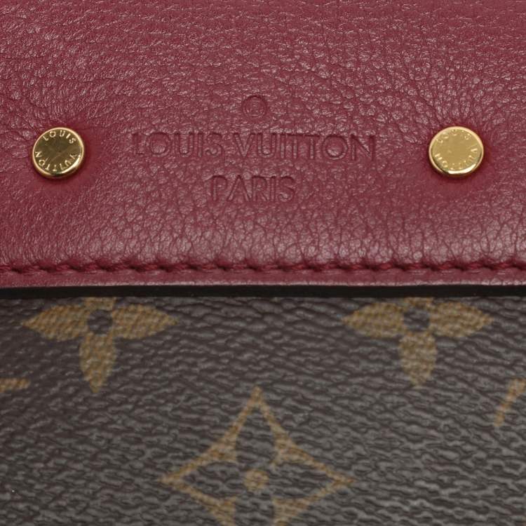 Pre Owned Louis Vuitton Pallas Aurore Monogram Canvas and Leather Chain Bag