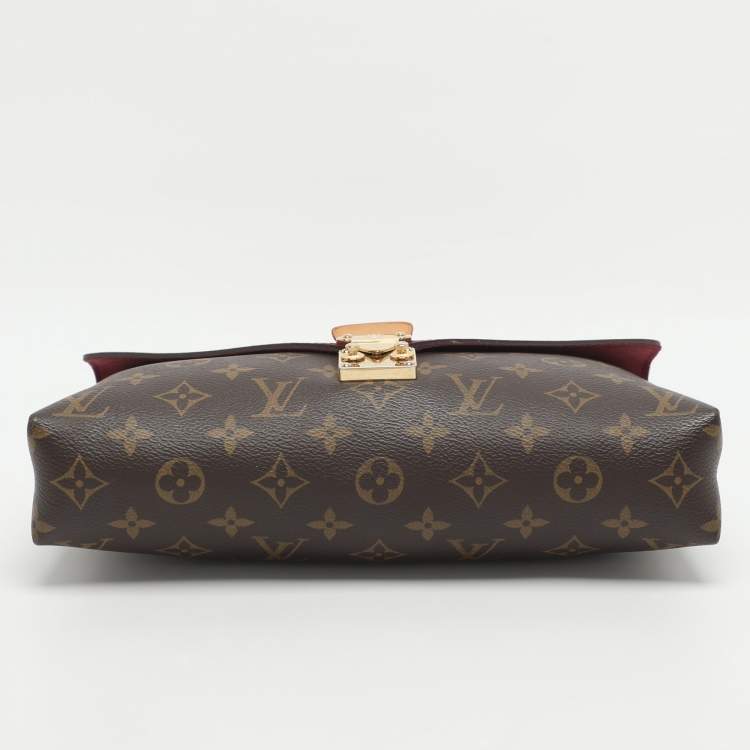 Pre Owned Louis Vuitton Pallas Aurore Monogram Canvas and Leather Chain Bag