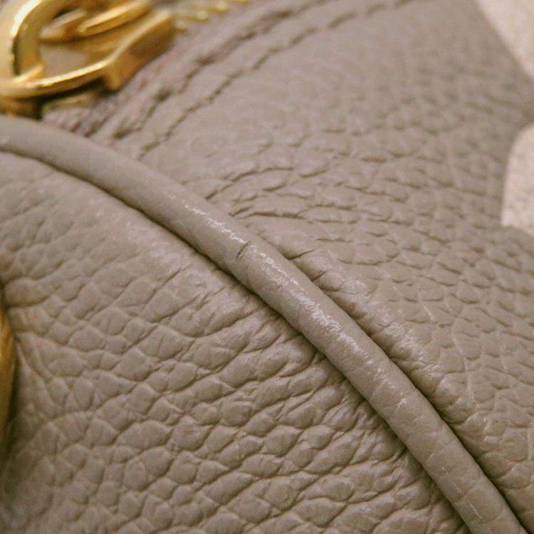 Pre Owned Louis Vuitton Papillon Bb Tourterelle Claim Bicolor Monogram Empreinte Leather