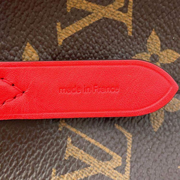Pre Owned Louis Vuitton Neonoe Coquelicot Monogram Size Mm