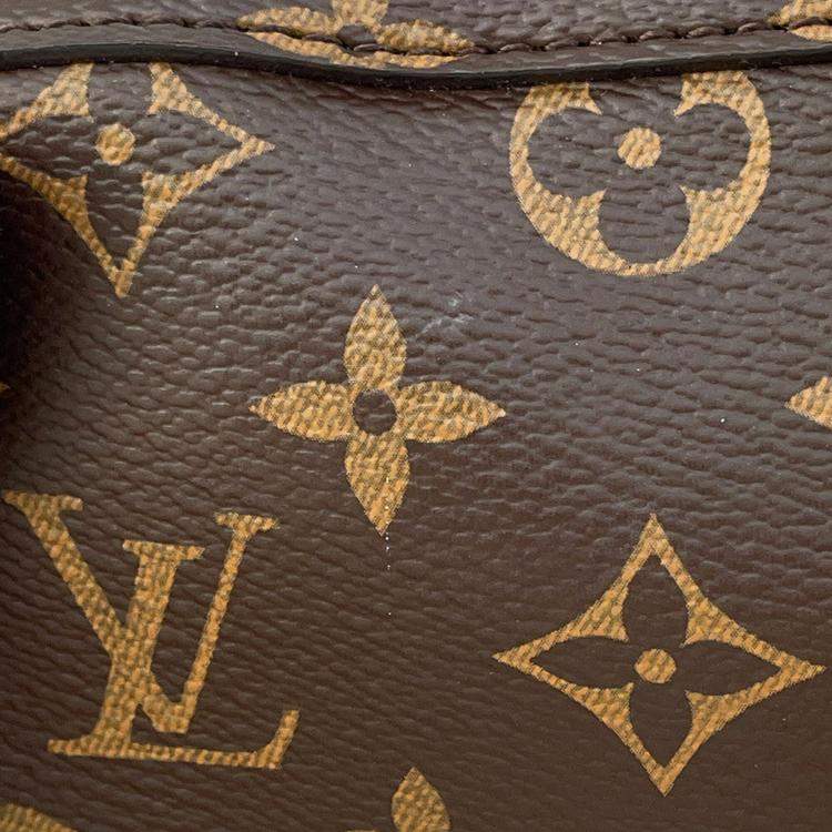 Pre Owned Louis Vuitton Neonoe Coquelicot Monogram Size Mm