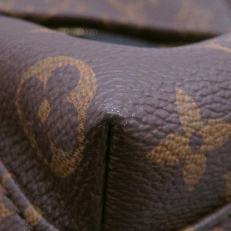 Pre Owned Louis Vuitton Palm Springs Backpack Noir Monogram Size Pm