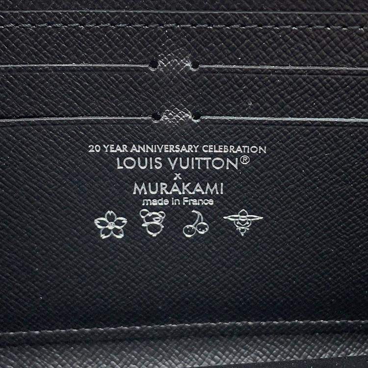 مملوكة مسبقًا Louis Vuitton Lv Tm Portefeuille Clemence Noir/Multicolor Monogram Canvas