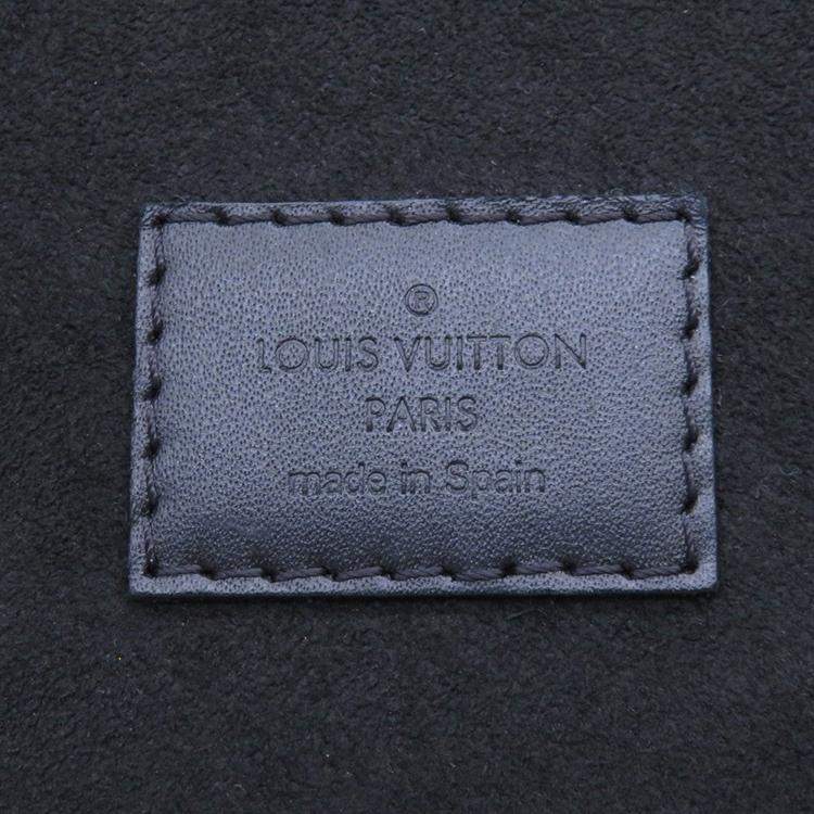 Pre Owned Louis Vuitton Cannes Noir Monogram Monogram Reverse Canvas
