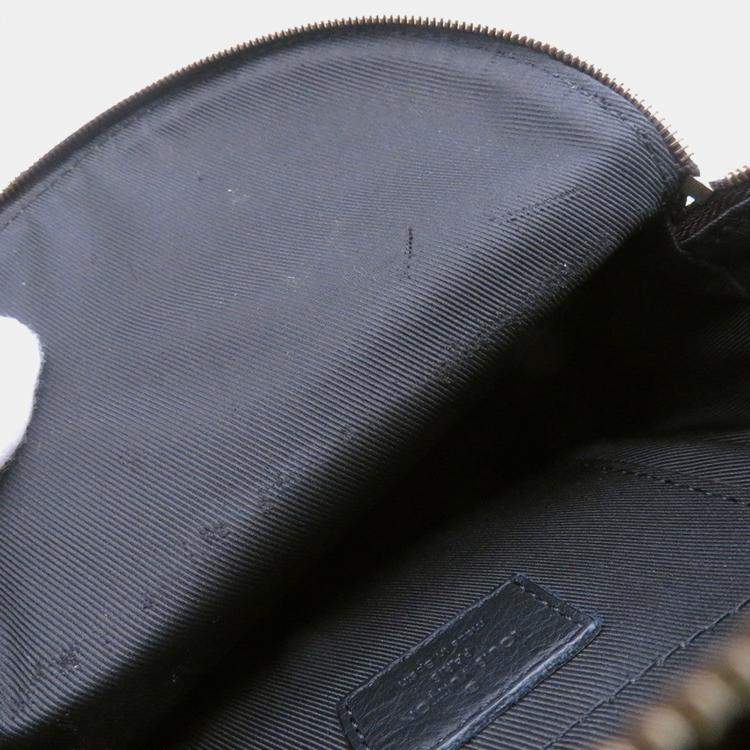 Pre Owned Louis Vuitton Palm Springs Backpack Noir Monogram Size Mini