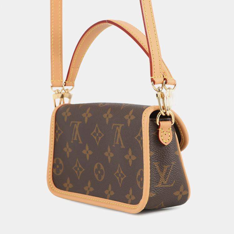 Pre Owned Louis Vuitton Nano Diane Brown Monogram