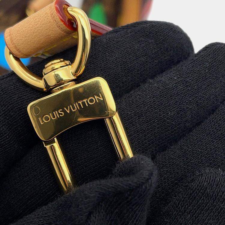 مملوكة مسبقًا Louis Vuitton Lv X Yk Nano Speedy Red Monogram Painted Dot Size Nano