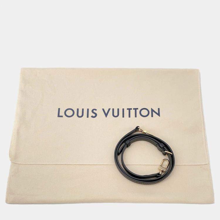 Pre Owned Louis Vuitton Babylone Tote Noir Monogram Empreinte Leather Size PM