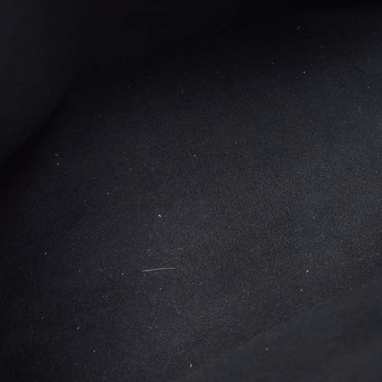 Pre Owned Louis Vuitton Vavin MM Black Monogram Empreinte Leather Bag