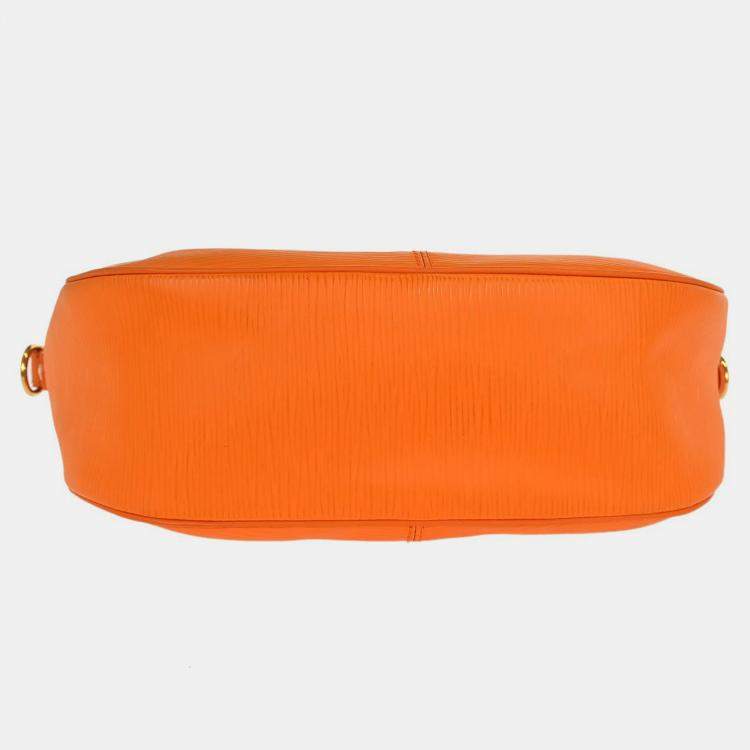Pre Owned Louis Vuitton Orange Epi Dhanura PM 2way Handbag