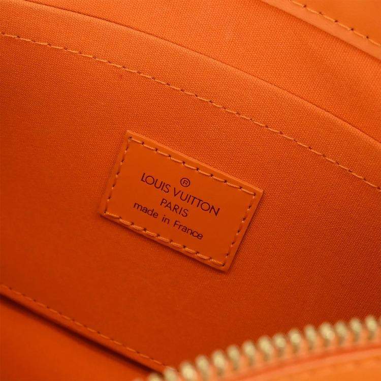 Pre Owned Louis Vuitton Orange Epi Dhanura PM 2way Handbag