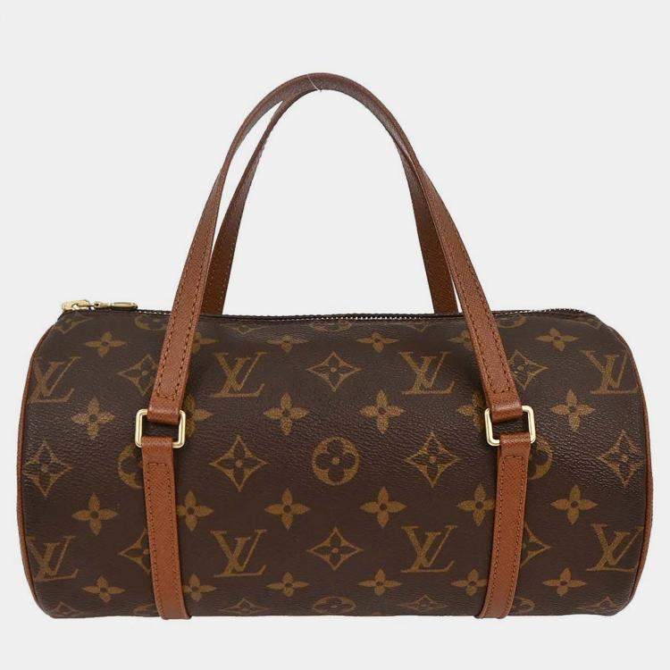 Pre Owned Louis Vuitton Monogram Papillon 26 Handbag