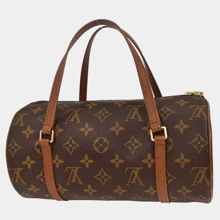 Pre Owned Louis Vuitton Monogram Papillon 26 Handbag