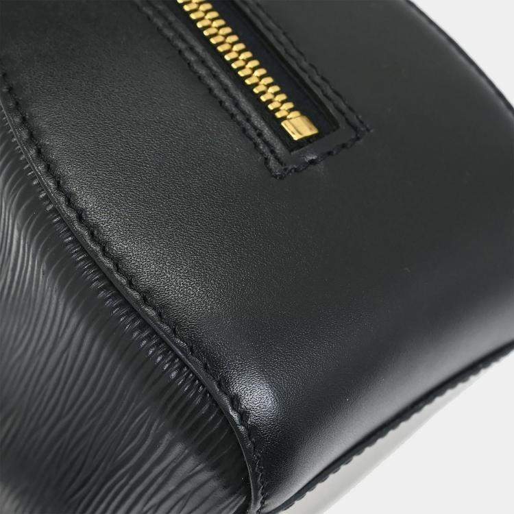 Pre Owned Louis Vuitton Black Epi Jasmin Handbag
